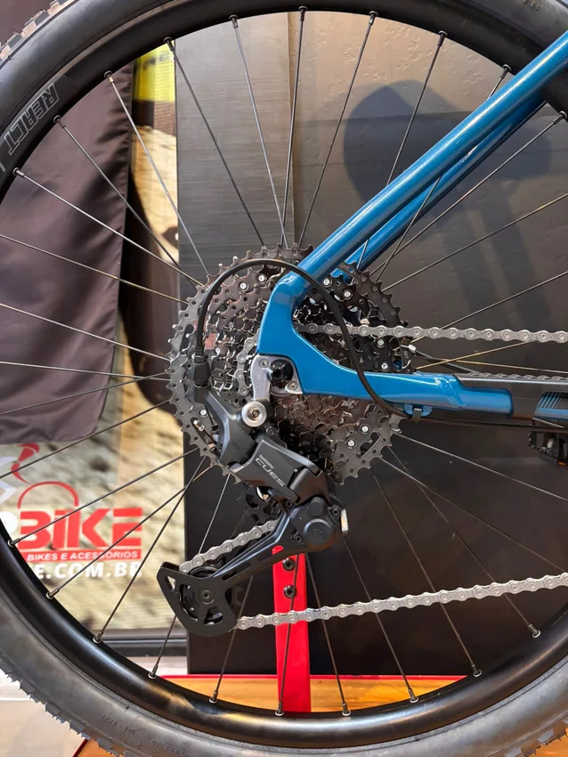 Bicicleta A29 Sense React comp Shimano Cues 11V Aqua/Prata