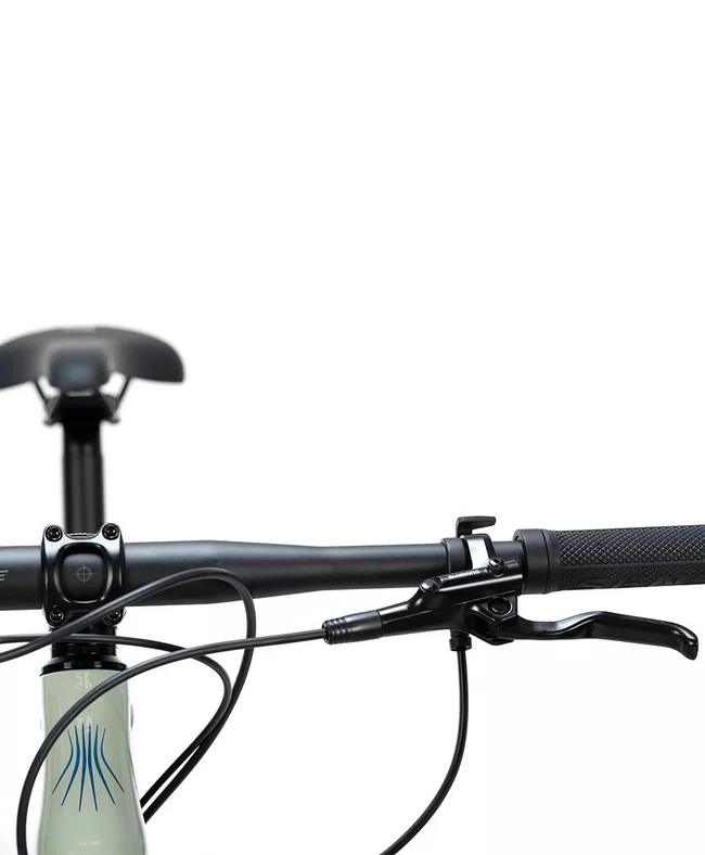 Bicicleta a29 sense react comp shimano cues 11v  cinza/aqua