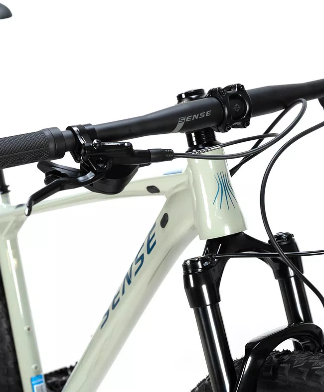 Bicicleta a29 sense react comp shimano cues 11v  cinza/aqua