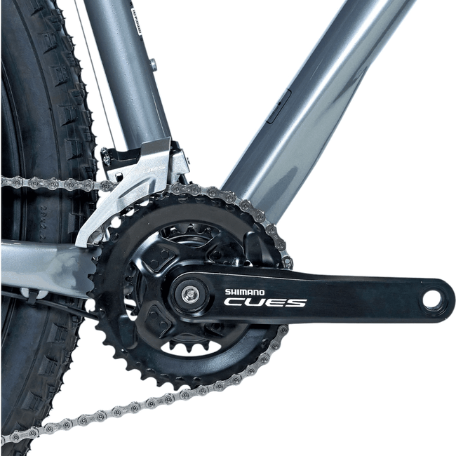Bicicleta Sense React Pro Aro 29 Cues 9v Prata e Azulㅤㅤ