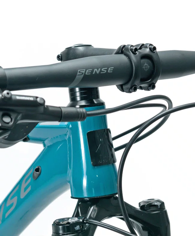 Bicicleta A29 Sense React comp Shimano Cues 11V Aqua/Prata