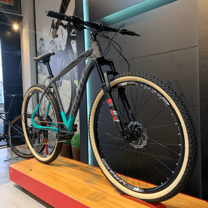 Bicicleta South Legend Aro 29 GTS 12v Grafite e Azul e Turquesa