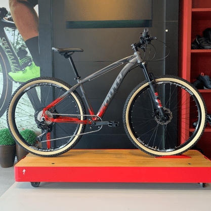 Bicicleta South Legend Aro 29 GTS 12v Grafite e Vermelho