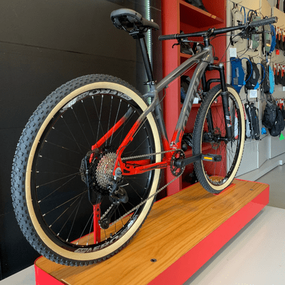 Bicicleta South Legend Aro 29 GTS 12v Grafite e Vermelho