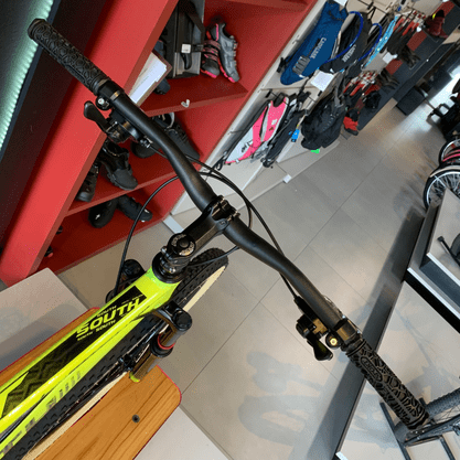 Bicicleta South Legend Aro 29 Tourney 21v Amarelo Neon e Preto