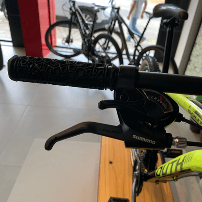 Bicicleta South Legend Aro 29 Tourney 21v Amarelo Neon e Preto