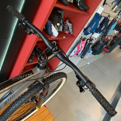 Bicicleta South Legend Aro 29 Tourney 21v Grafite e Azul Turquesa
