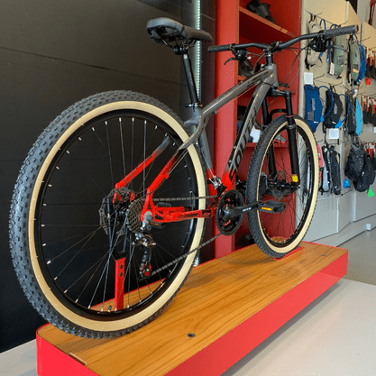 Bicicleta South Legend Aro 29 Tourney 21v Grafite e Vermelho