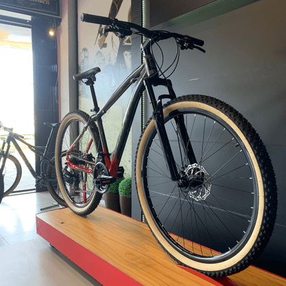 Bicicleta South Legend Aro 29 Tourney 21v Grafite e Vermelho