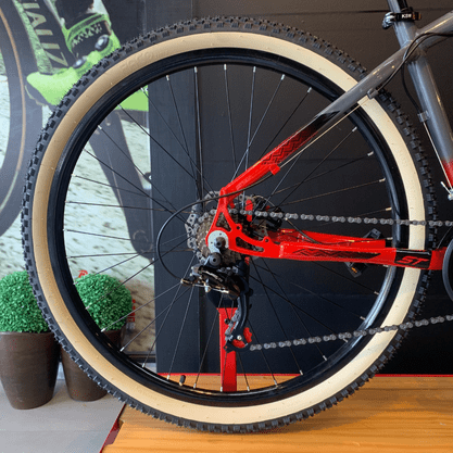 Bicicleta South Legend Aro 29 Tourney 21v Grafite e Vermelho