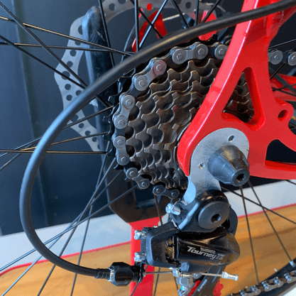Bicicleta South Legend Aro 29 Tourney 21v Grafite e Vermelho