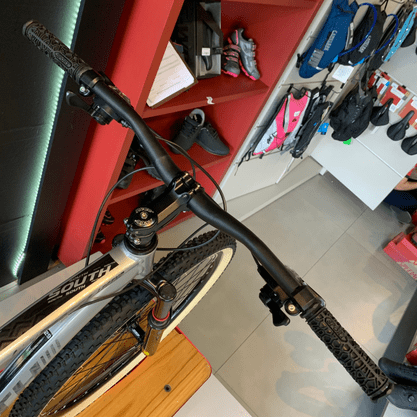 Bicicleta South Legend Aro 29 Tourney 21v Prata e Preto