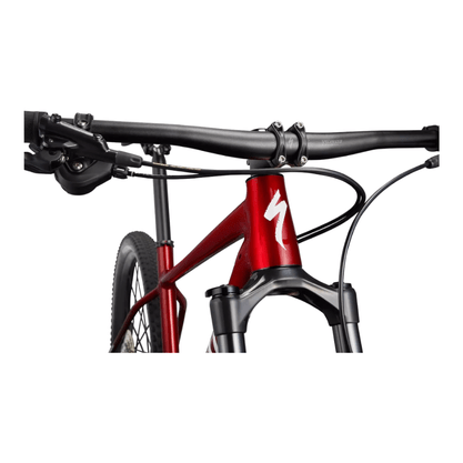 Bicicleta Specialized Chisel Comp Aro 29 SLX 12v 2022 Vermelho Escuro e Branco