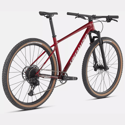 Bicicleta Specialized Chisel HT Comp Aro 29 NX 12v 2022 Vermelho e Prata