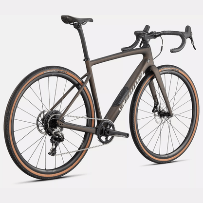 Bicicleta Specialized Diverge Comp Carbon Aro 700 Rival 1 11v 2022 Cinza Escuro e Branco