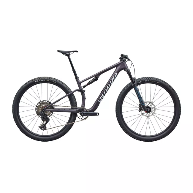 Bicicleta Specialized Aro 29Epic 8 Comp s1000 12v Cinza Escuro e Branco