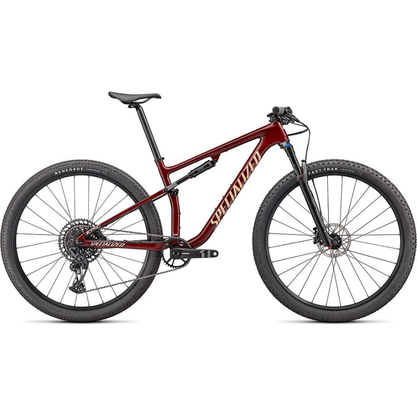 Bicicleta Specialized Epic Full Comp Carbon Aro 29 GX 12v 2022 Castanho e Laranja
