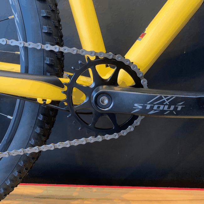 Bicicleta Specialized Rockhopper Comp Aro 29 Microshift 12v Amarelo e Preto