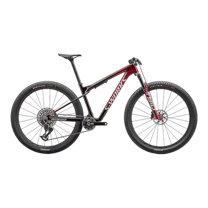 Bicicleta Specialized S-Works Epic WC Aro 29 XX SL 12v 2023 Vermelho e Preto