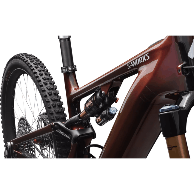 Bicicleta Specialized S-Works Turbo Levo 4 Aro 29 Sram XX Axs 12V Vermelha e Branca
