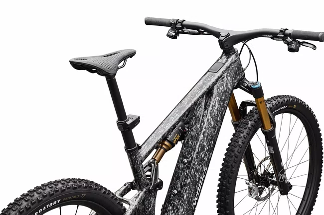 Bicicleta a29 specialized s-works turbo levo r sram xx eagle axs 12v s2 ( 95226-0502) sombra brilhante prateada com salpicos sobre carbono / po prata