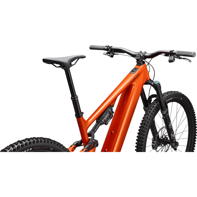 Bicicleta Specialized Turbo Levo 4 Comp Aro 29 GX 12V Laranja e Preto