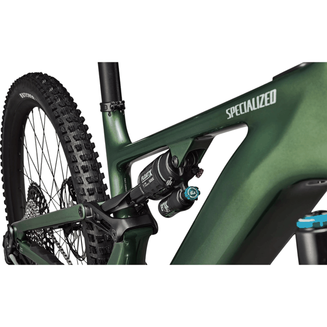 Bicicleta Specialized Turbo Levo 4 Expert Aro 29 Sram GX 12V Verde Metálico e Branca