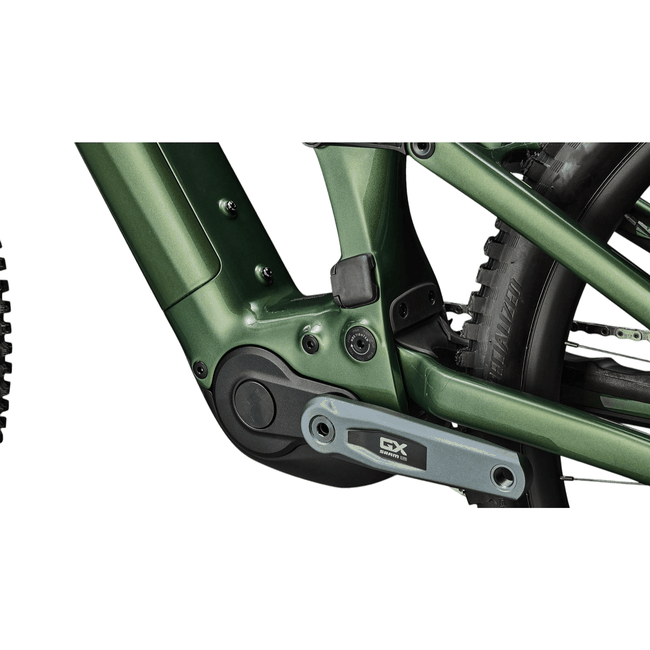 Bicicleta Specialized Turbo Levo 4 Expert Aro 29 Sram GX 12V Verde Metálico e Branca