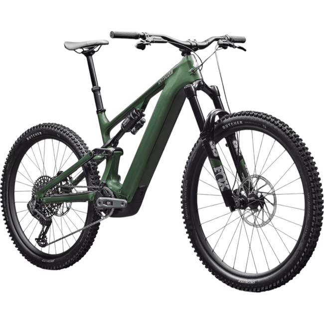 Bicicleta Specialized Turbo Levo 4 Expert Aro 29 Sram GX 12V Verde Metálico e Branca