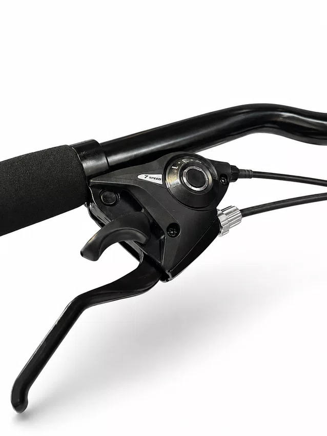 Bicicleta a29 Veloforce Kanne 21v Preto/Cinza/Roxo