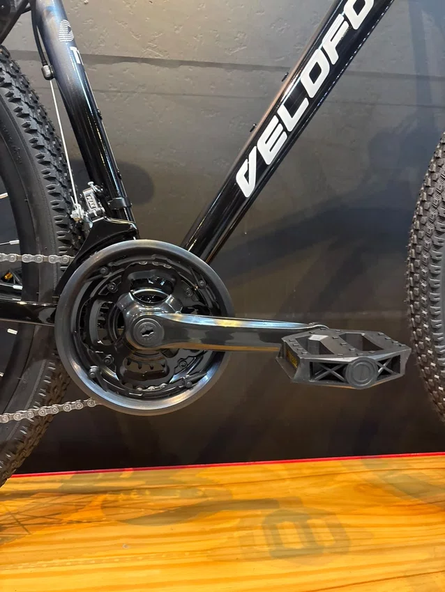 Bicicleta a29 Veloforce Vector 21v preto/cinza