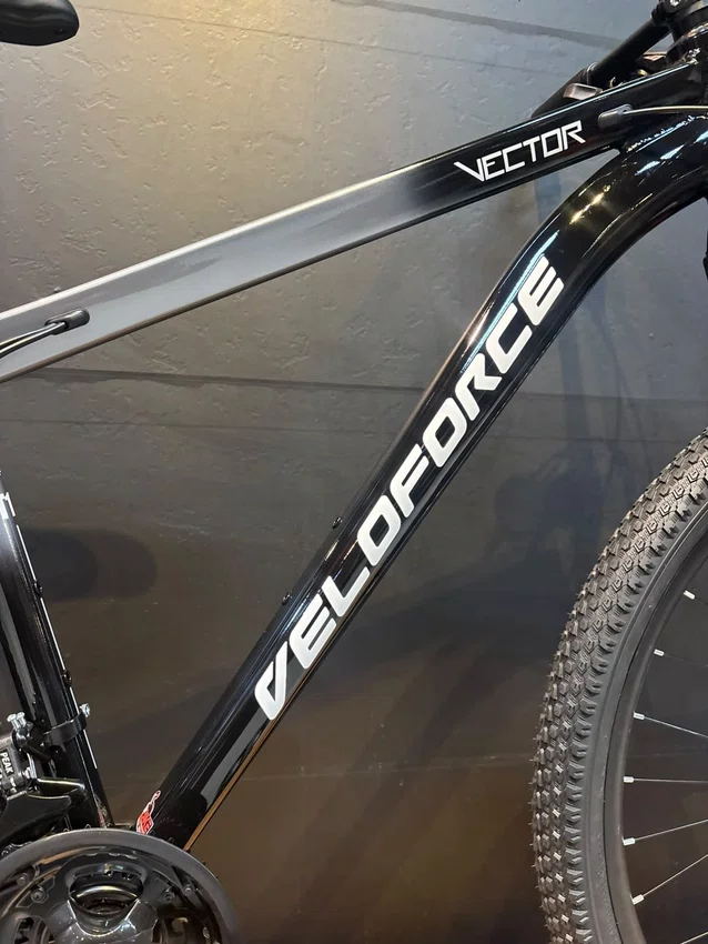 Bicicleta a29 Veloforce Vector 21v preto/cinza