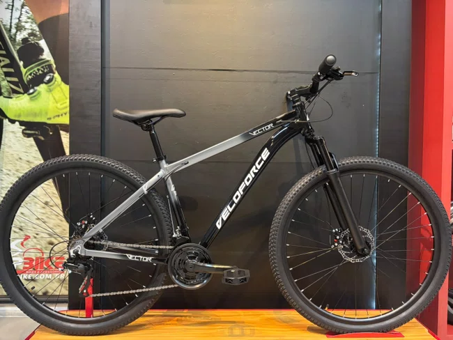 Bicicleta a29 Veloforce Vector 21v preto/cinza