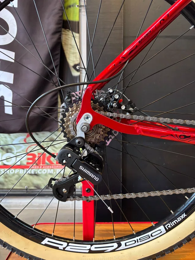 Bicicleta A29 Vibe Shimano 21v Cereja