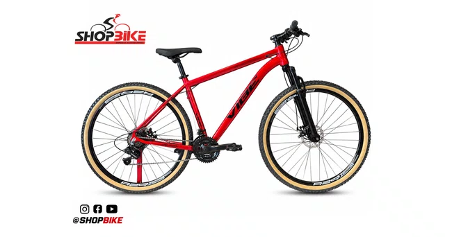 Bicicleta A29 Vibe Shimano 21v Cereja