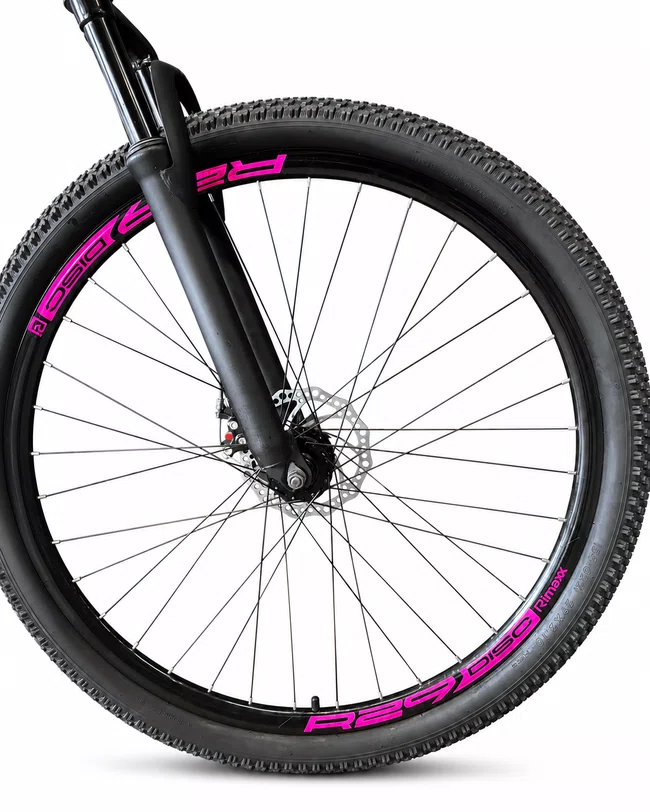 Bicicleta A29 Vibe Shimano 21V Cinza Concreto/Rosa