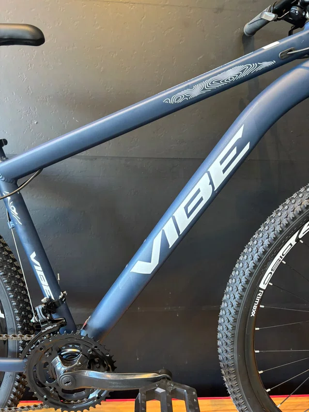 Bicicleta a29 vibe shimano 21v t-17 azul pretoleo
