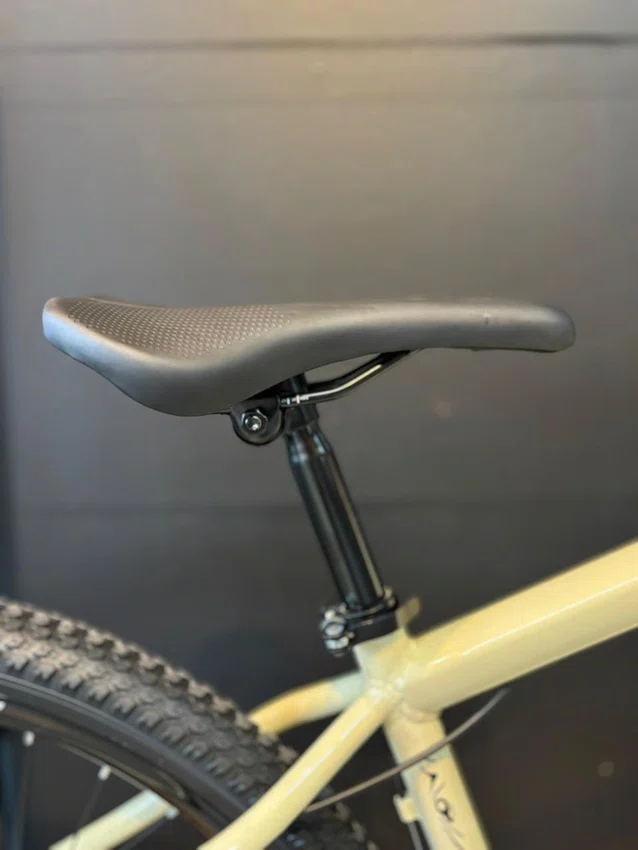 Bicicleta a29 vibe shimano 21v t-17 bege/preto