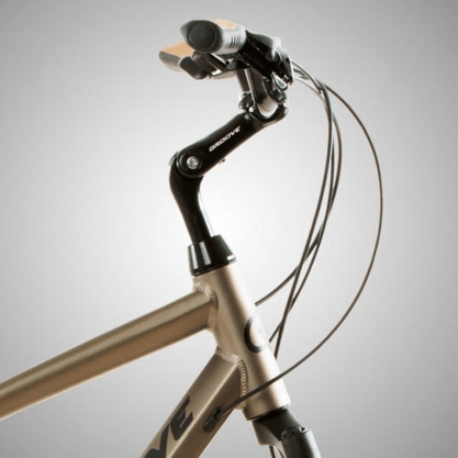 Bicicleta Groove Blues MD Aro 700 Tourney 21v 2023 Bronze e Preto