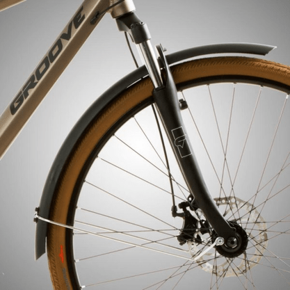 Bicicleta Groove Blues MD Aro 700 Tourney 21v 2023 Bronze e Preto