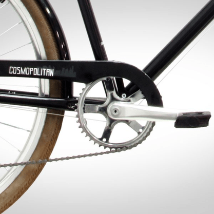 Bicicleta Groove Cosmopolitan Aro 700 Tourney 7v 2023 Preto
