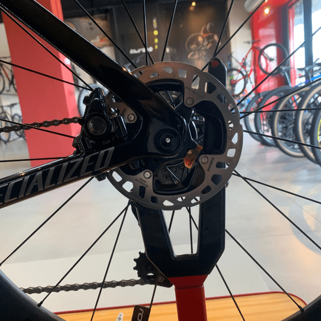 Bicicleta Specialized S-Works Tarmac SL7 Aro 700 Dura-Ace 24v 2023 Preto e Prata