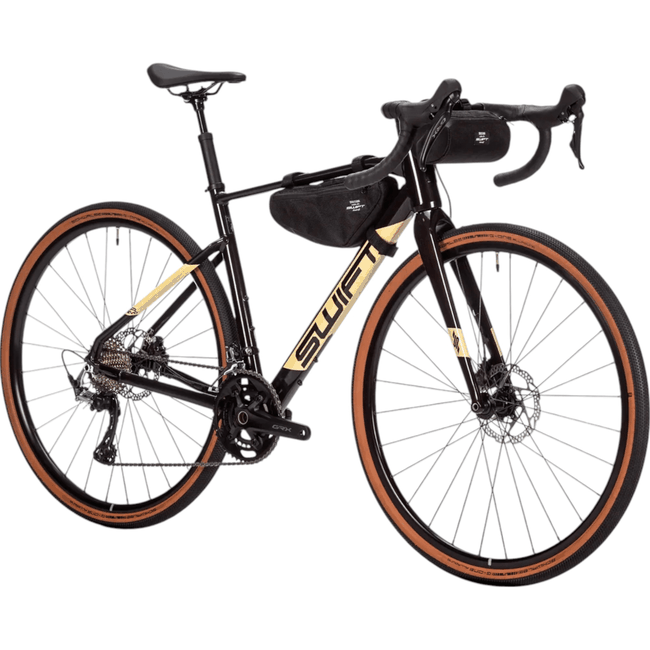Bicicleta Swift Enduravox GR Evo Aro 700 GRX 22v Marrom e Bege