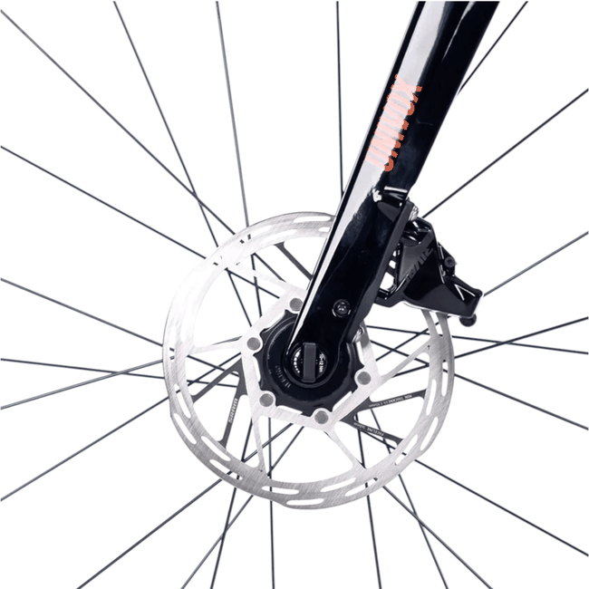 Bicicleta Swift Univox GR Evo Carbono Aro 700 Sram Rival ASX 12v Laranja e Preto e Cinza