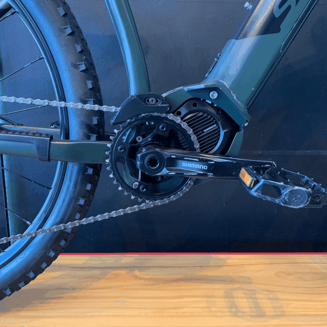 Bicicleta Aro 29 Sense Impact E-trail Deore 12Velocidades T-17 Verde-Seminova