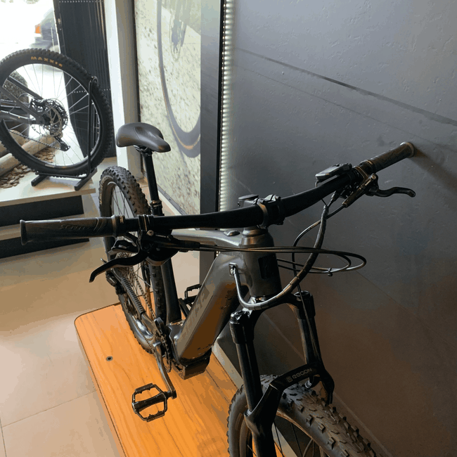 Bicicleta Aro 29 Sense Impact E-trail Deore 12Velocidades T-17 Verde-Seminova