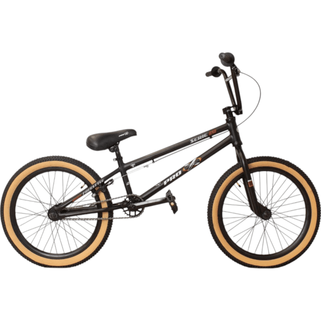 Bicicleta PRO-X Serie 20 Aro20 Preto e Branco e Vermelho