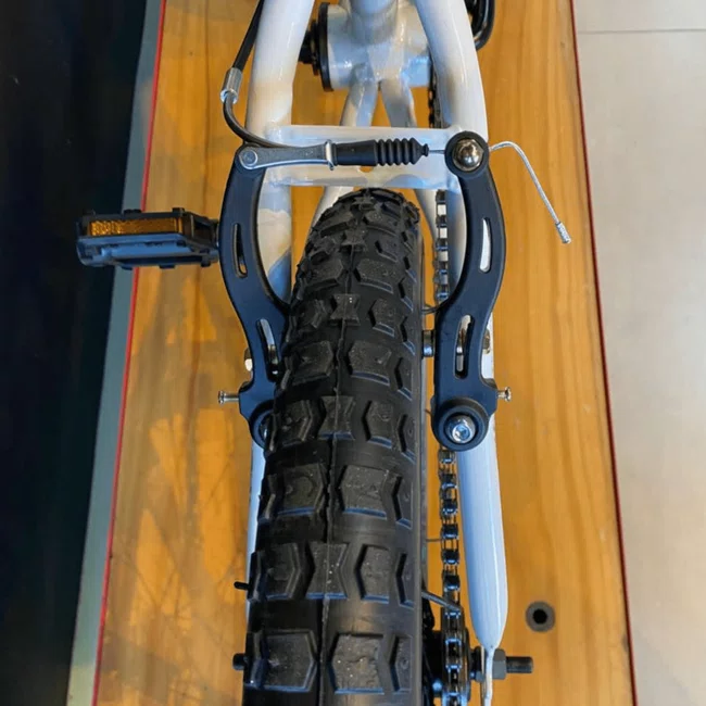 Bicicleta Aro20 Vibe Cross Branco, Preto e Verde