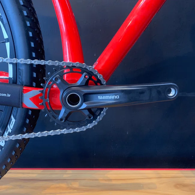 Bicicleta Audax Auge 555 Aro 29 Deore 12v T -19 Vermelha - Seminova