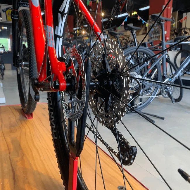 Bicicleta Audax Auge 555 Aro 29 Deore 12v T -19 Vermelha - Seminova